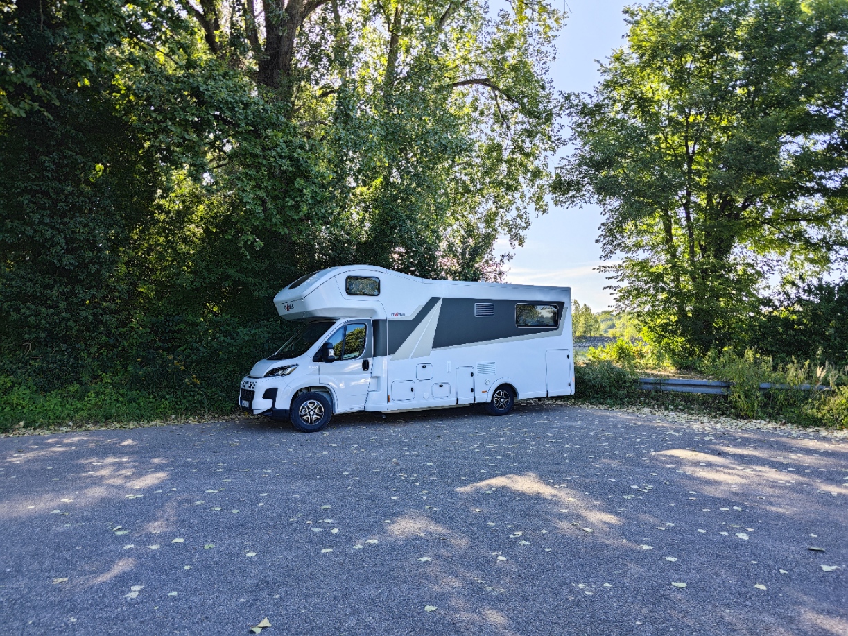 Unsere zweite Reise mit dem neuen Frankia ins Elsass